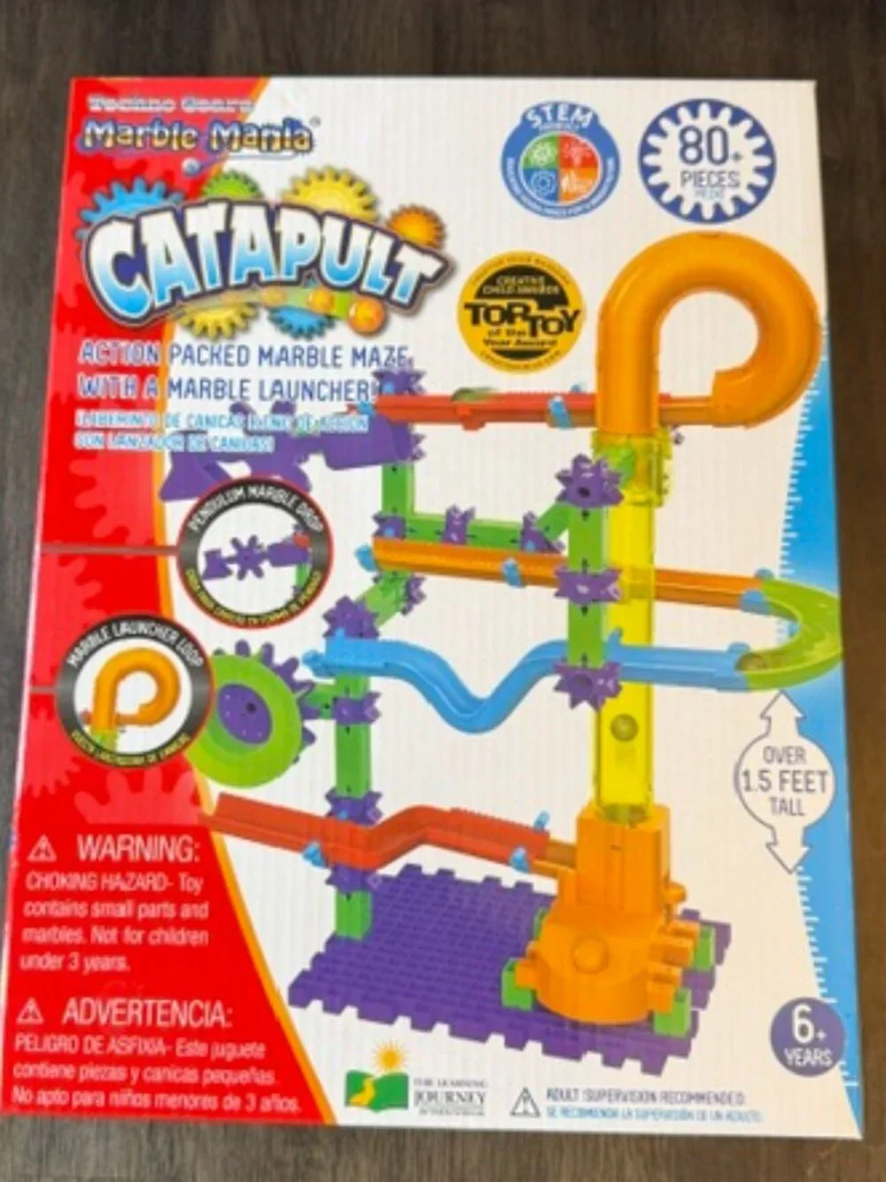 Techo Gears Marble Launcher creative child